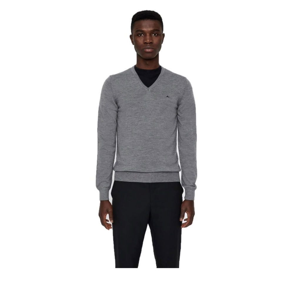 J. Lindberg 100% Merino Wool Lymann True Merino V Neck Long Sleeve Mens Size XL - Picture 2 of 13